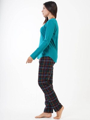 Купить Домашний комплект женский с длинным рукавом VIENETTA 2080185876 в Украина в Lingerie.ua - Одяг для дому та відпочинку, Фото 8