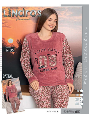 Купить К-т пiжама LINDROS  16106  велсофт брюки флис плюс в Украина