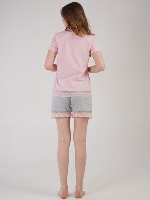 Купить Хлопковый комплект с кружевом VIENETTA 4081630716  в Украина в Lingerie.ua - Одяг для дому та відпочинку, Фото 4