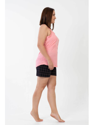 Купить Хлопковый комплект из майки и шорт VIENETTA 2090190253 в Украина в Lingerie.ua - Одяг для дому та відпочинку, Фото 3