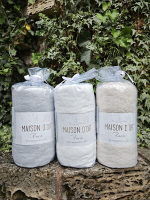 Купить Простынь махровая на резинке+ две наволочки MAISON D`OR Jakarli Havlu в Украина