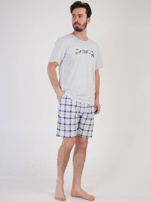 Купить Хлопковый комплект с шортами VIENETTA MAN 2120820774 в Украина в Lingerie.ua - Одяг для дому та відпочинку, Фото 5