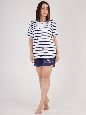 Купить Хлопковый комплект с шортами VIENETTA 2116170430 в Украина в Lingerie.ua - Одяг для дому та відпочинку, Фото 1