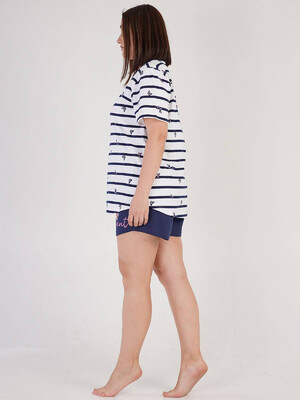 Купить Хлопковый комплект с шортами VIENETTA 2116170430 в Украина в Lingerie.ua - Одяг для дому та відпочинку, Фото 3