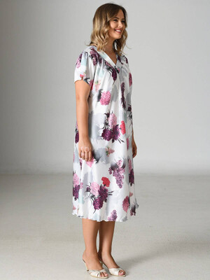 Купить Шёлковая ночная сорочка VIENETTA 1611115157 в Украина в Lingerie.ua - Одяг для дому та відпочинку, Фото 3