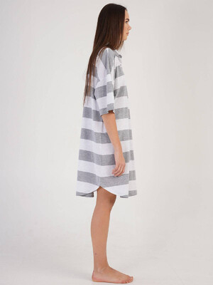 Купить Халат рубашка в полоску VIENETTA 2126530000 в Украина в Lingerie.ua - Одяг для дому та відпочинку, Фото 2