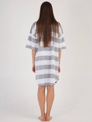 Купить Халат рубашка в полоску VIENETTA 2126530000 в Украина в Lingerie.ua - Одяг для дому та відпочинку, Фото 4