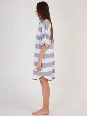 Купить Халат рубашка в полоску VIENETTA 2126530000 в Украина в Lingerie.ua - Одяг для дому та відпочинку, Фото 5