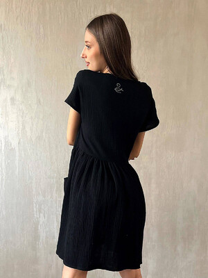 Купить Летнее платье LINGERIE 170659 с коротким рукавом в Украина в Lingerie.ua - Одяг для дому та відпочинку, Фото 3