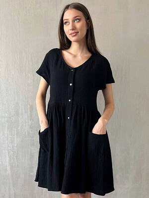 Купить Летнее платье LINGERIE 170659 с коротким рукавом в Украина в Lingerie.ua - Одяг для дому та відпочинку, Фото 5