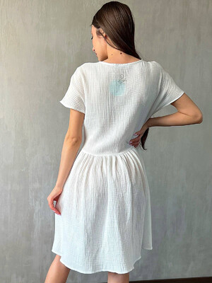 Купить Летнее платье LINGERIE 170659 с коротким рукавом в Украина в Lingerie.ua - Одяг для дому та відпочинку, Фото 8