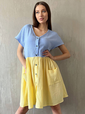 Купить Летнее платье LINGERIE 170659 с коротким рукавом в Украина в Lingerie.ua - Одяг для дому та відпочинку, Фото 9