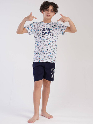 Трикотажный комплект с шортами VIENETTA KIDS 2116253477