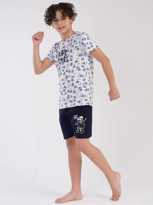 Купить Трикотажный комплект с шортами VIENETTA KIDS 2116253477 в Украина в Lingerie.ua - Одяг для дому та відпочинку, Фото 4