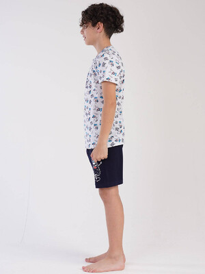 Купить Трикотажный комплект с шортами VIENETTA KIDS 2116253477 в Украина в Lingerie.ua - Одяг для дому та відпочинку, Фото 5