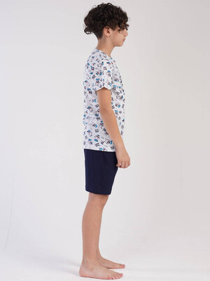 Купить Трикотажный комплект с шортами VIENETTA KIDS 2116253477 в Украина в Lingerie.ua - Одяг для дому та відпочинку, Фото 6