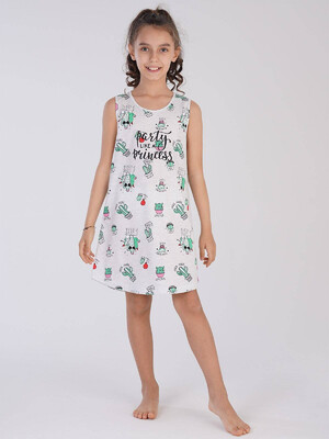 Купить Хлопковая ночная сорочка без рукавов VIENETTA 2126996105  в Украина