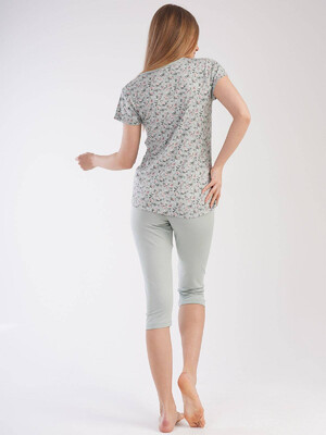 Купить Комплект летний из вискозы с капри VIENETTA 2124020305 в Украина в Lingerie.ua - Одяг для дому та відпочинку, Фото 2