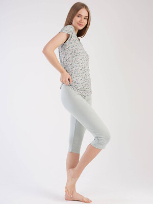 Купить Комплект летний из вискозы с капри VIENETTA 2124020305 в Украина в Lingerie.ua - Одяг для дому та відпочинку, Фото 5