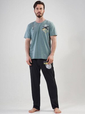 Купить Трикотажный комплект с брюками VIENETTA MAN 2040870000 в Украина в Lingerie.ua - Одяг для дому та відпочинку, Фото 2