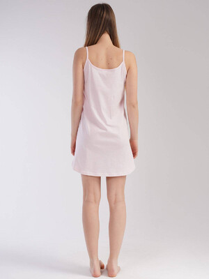 Купить Хлопковая ночная сорочка на бретельках VIENETTA 2112220000 в Украина в Lingerie.ua - Одяг для дому та відпочинку, Фото 4