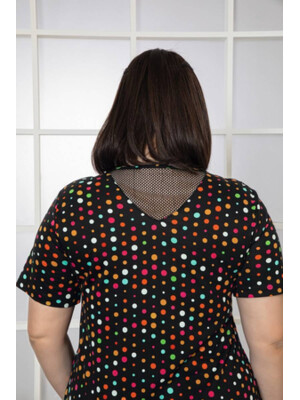 Купить Халат летний большого размера на пуговицах COCOON J4-4194 в Украина в Lingerie.ua - Одяг для дому та відпочинку, Фото 2