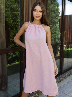 Купить Муслиновый сарафан однотонный V SoftShow 009 в Украина в Lingerie.ua - Одяг для дому та відпочинку, Фото 9