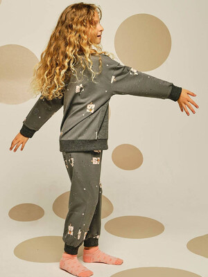 Купить Хлопковая пижама с брюками на манжете HAYS 27259 в Украина в Lingerie.ua - Одяг для дому та відпочинку, Фото 3