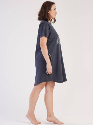 Купить Хлопковая туника с карманами VIENETTA 2114170000 в Украина в Lingerie.ua - Одяг для дому та відпочинку, Фото 4