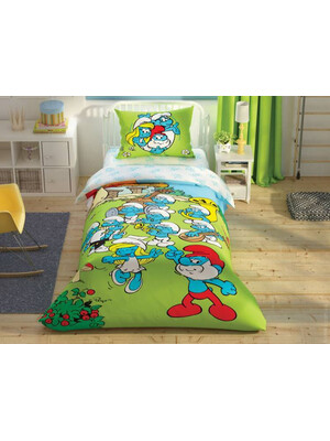 Купить Односпальный комплект постельного белья TАС Disney Sirinler Musical с простыней на резинке в Украина в Lingerie.ua - Одяг для дому та відпочинку, Фото 2