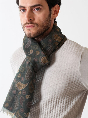 Купить Мужской шарф FORMENTI FW-17120 шерсть/акрил в Украина в Lingerie.ua - Одяг для дому та відпочинку, Фото 1
