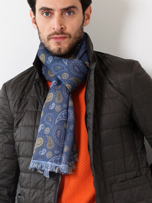 Купить Мужской шарф FORMENTI FW-17120 шерсть/акрил в Украина в Lingerie.ua - Одяг для дому та відпочинку, Фото 2