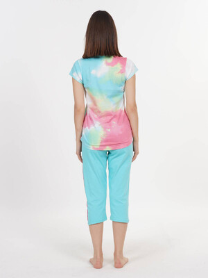 Купить Хлопковый комплект с бриджами VIENETTA 0080855330 в Украина в Lingerie.ua - Одяг для дому та відпочинку, Фото 2