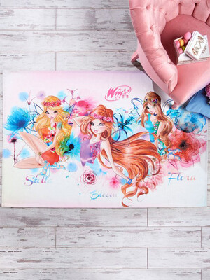 Купить Килимок дит для нiг ТАС  HALI Winx Watercolour 120*180  в Украина