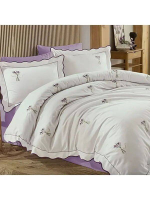 Купить Двуспальный комплект постельного белья MAISON D`OR Lavander в Украина в Lingerie.ua - Одяг для дому та відпочинку, Фото 1