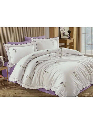 Купить Двуспальный комплект постельного белья MAISON D`OR Lavander в Украина в Lingerie.ua - Одяг для дому та відпочинку, Фото 4