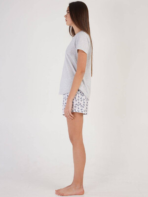 Купить Хлопковый комплект с шортами VIENETTA 2122577601 в Украина в Lingerie.ua - Одяг для дому та відпочинку, Фото 4