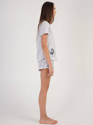 Купить Хлопковый комплект с шортами VIENETTA 2122577601 в Украина в Lingerie.ua - Одяг для дому та відпочинку, Фото 5