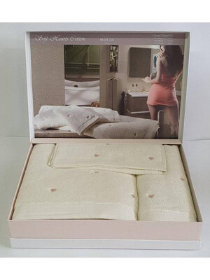 Купить Набор махровых полотенец MAISON D`OR Soft Hearts   в Украина в Lingerie.ua - Одяг для дому та відпочинку, Фото 6