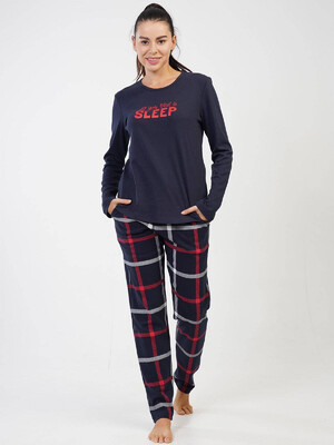 Купить Домашний комплект женский с длинным рукавом VIENETTA 2080125862 в Украина в Lingerie.ua - Одяг для дому та відпочинку, Фото 3