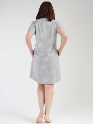 Купить Хлопковая туника с коротким рукавом VIENETTA 3031950451 в Украина в Lingerie.ua - Одяг для дому та відпочинку, Фото 6