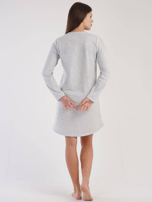 Купить Байкова туніка з довгим рукавом VIENETTA 3041213414 в Украина в Lingerie.ua - Одяг для дому та відпочинку, Фото 4