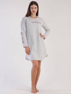 Купить Байкова туніка з довгим рукавом VIENETTA 3041213414 в Украина в Lingerie.ua - Одяг для дому та відпочинку, Фото 5