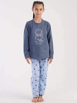 Купить Байковый комплект с длинным рукавом VIENETTA 3032771838 в Украина в Lingerie.ua - Одяг для дому та відпочинку, Фото 2