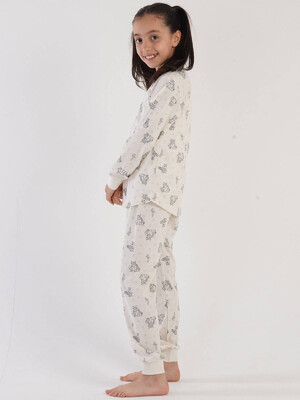 Купить Хлопковая пижама с длинным рукавом VIENETTA 3031463725 в Украина в Lingerie.ua - Одяг для дому та відпочинку, Фото 2