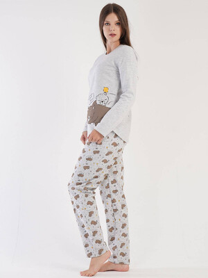 Купить Байковый комплект с длинным рукавом VIENETTA 3032710593 в Украина в Lingerie.ua - Одяг для дому та відпочинку, Фото 2