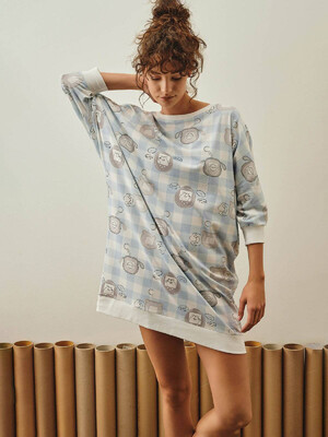 Купить Хлопковая туника с длинным рукавом HAYS 27166 в Украина в Lingerie.ua - Одяг для дому та відпочинку, Фото 9