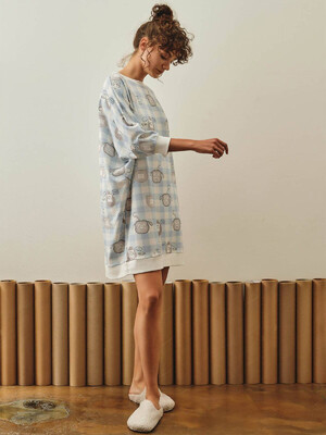 Купить Хлопковая туника с длинным рукавом HAYS 27166 в Украина в Lingerie.ua - Одяг для дому та відпочинку, Фото 8