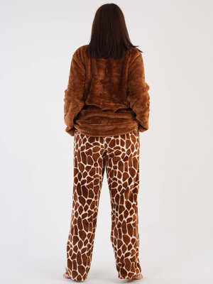 Купить Тёплый домашний костюм из велсофта VIENETTA 3030710417 в Украина в Lingerie.ua - Одяг для дому та відпочинку, Фото 4