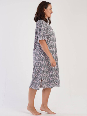 Купить Хлопковая ночная сорочка с коротким рукавом VIENETTA 3032444899 в Украина в Lingerie.ua - Одяг для дому та відпочинку, Фото 4